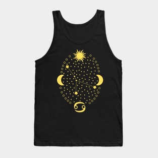 Cancer Sign Design Tank Top